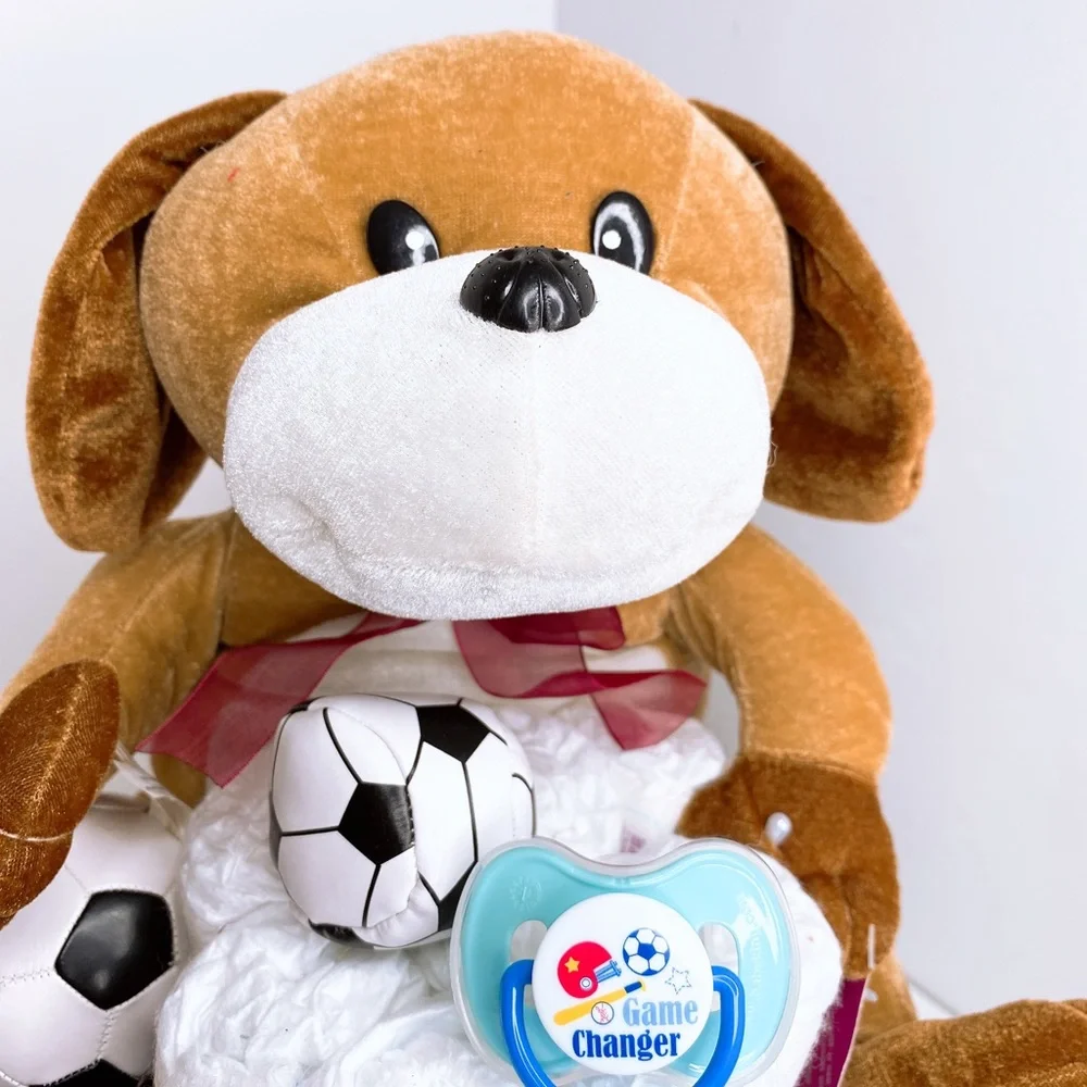 Sports Diaper Cake, Soccer Diaper Cake